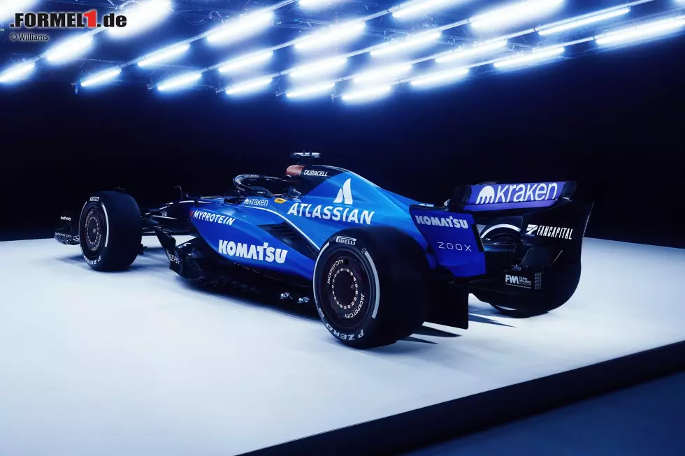 Foto zur News: 30 Punkte: Williams - Ein neuer Titelsponsor, aber keine neuen Farben. Zumindest optisch sticht Williams damit nicht aus der breiten Masse heraus. Bei uns der vorletzte Platz.