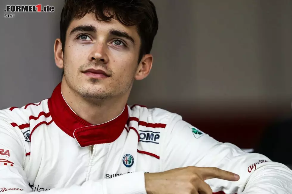 Foto zur News: Charles Leclerc (2018): Der damals amtierende Formel-2-Meister zeigt seine Klasse schon früh und fährt bereits im vierten Saisonrennen in Baku auf Rang sechs. Nach nur einer Saison steigt er gleich zu Ferrari auf und kämpft dort an der Seite von Weltmeistern wie Sebastian Vettel und Lewis Hamilton um Siege und Titel.