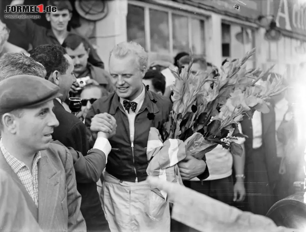 Foto zur News: 1954 sollte Hawthorn einen weiteren Sieg holen, danach aber vier Jahre keinen mehr - bis Reims 1958. Erst dann gewinnt der Ferrari-Pilot wieder und wird am Ende Weltmeister - obwohl es sein einziger Sieg des Jahres ist. Hawthorn tritt zurück und stirbt nur wenige Monate später bei einem Autounfall.