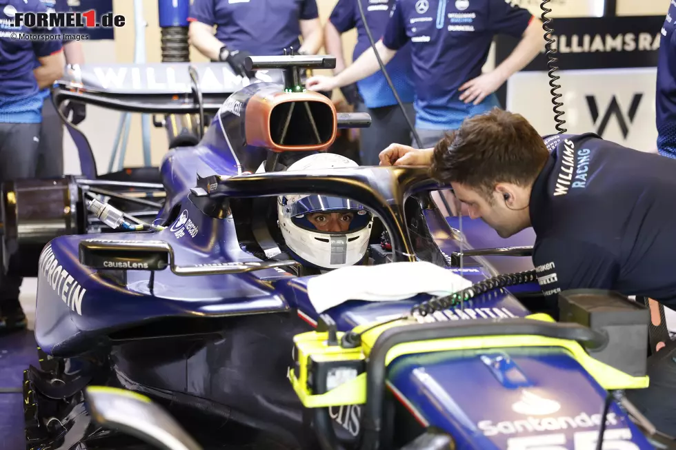 Foto zur News: Carlos Sainz (Williams): 1 Punkt - Kollision in Miami (1)