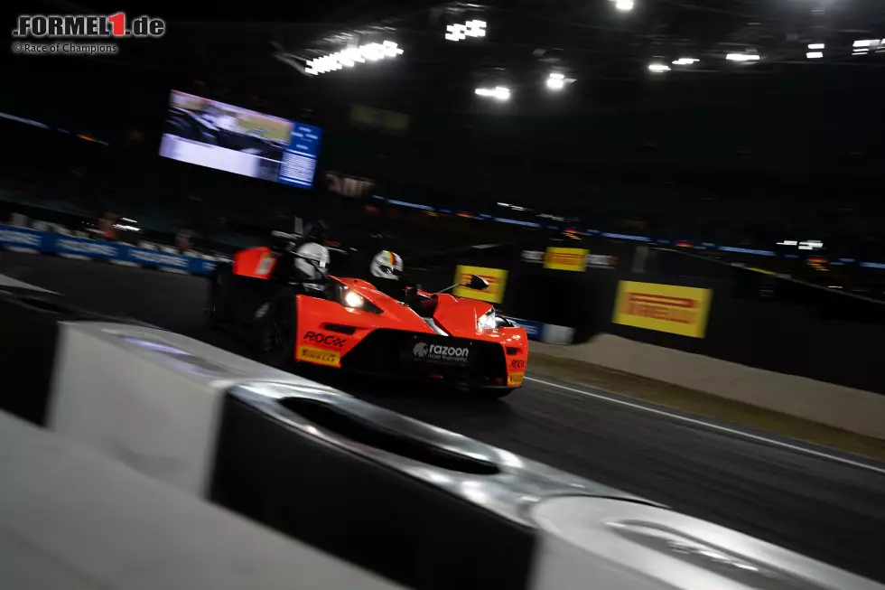 Foto zur News: Zum Einsatz kamen Fahrzeuge vom Typ KTM X-Bow...