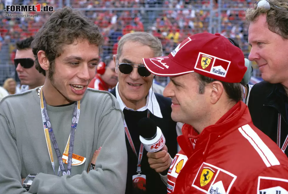 Foto zur News: Die Stippvisite findet kurz vor seinem ersten Test in Fiorano statt. Er trifft Fahrer, verbringt Zeit in der Ferrari-Box und beobachtet die Abläufe bei einem Grand Prix.