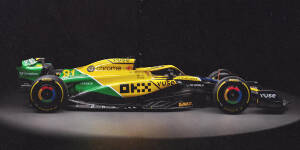 Fotostrecke: Fotostrecke: Der McLaren MCL38 im Design von Ayrton Senna