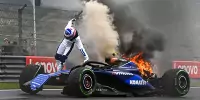 Fotostrecke: Der schwere Unfall von Logan Sargeant in Zandvoort 2024