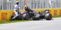 Fotostrecke: Qualifying-Unfall von Kevin Magnussen in Kanada