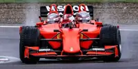 Fotostrecke: Charles Leclerc im Ferrari-F1-Dreisitzer