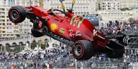 Fotostrecke: In Bildern: Charles Leclercs Crash in Monaco