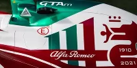 Fotostrecke: Formel 1 Monza 2021: Sonderdesigns von Alfa Romeo und Aston Martin