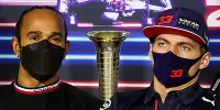 Fotostrecke: Hamilton vs. Verstappen: Wem die Fahrerkollegen die Daumen drücken