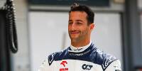 Fotostrecke: Daniel Ricciardo bei AlphaTauri: Die ersten Bilder