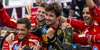 Foto zur News: Ferraris Strategiecoup bringt Monza-Sieg - Leclerc: &quot;McLaren in Fehler gehetzt&quot;