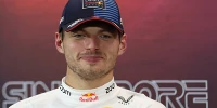 Foto zur News: So lief Max Verstappens trotzige Pressekonferenz in Singapur ab!