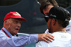 Foto zur News: Zimmer-Affäre von Baku: Hamilton sauer auf Boss Lauda