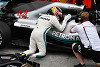Foto zur News: Sorgen um Hamilton-Motor: Droht Mercedes in Abu Dhabi eine