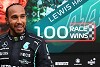 Foto zur News: Lewis Hamilton schreibt Geschichte: Erster Fahrer mit 100
