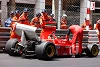 Foto zur News: Nach Crash mit Lauda-Ferrari: Leclerc will historische