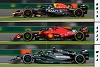 Foto zur News: Formel-1-Technik: Sitzen die Mercedes-Fahrer wirklich weiter