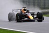 Foto zur News: Regen-Qualifying in Spa: Charles Leclerc vor Sergio Perez in