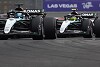 Foto zur News: Hat sich Mercedes eingemischt in das Duell Hamilton/Russell