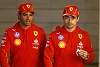 Foto zur News: Nach Ferrari-Zoff in Vegas: Leclerc und Sainz haben...