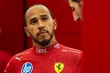 Foto zur News: Ferrari mit Lewis Hamilton: Sind die Testergebnisse besser