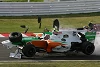 Foto zur News: Bitterer Doppelausfall für Force India