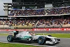 Foto zur News: Mercedes: Schumacher brilliert - Rosberg erwischt es kalt