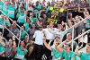 Foto zur News: Mercedes: Glücklicher Sieger mit Pechvogel im Windschatten