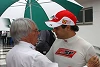 Foto zur News: Ecclestone bastelt an Massa-Cockpit