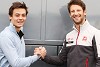 Foto zur News: Romain Grosjean: Mentor für Schweizer Hoffnung Deletraz