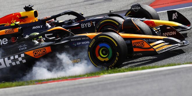 Foto zur News: McLaren stichelt auf X!