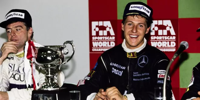 Foto zur News: Als Schumi fast verdroschen wurde