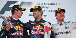 Foto zur News: Formel 1 Malaysia 2016: Drama um Hamilton, Red Bull gewinnt