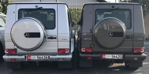 Foto zur News: Rosberg vs. Hamilton: WM-Psychospielchen auf dem Parkplatz