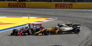 Foto zur News: Palmer rügt Grosjean: &quot;Dachte, er würde sein Hirn