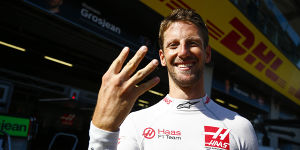 Foto zur News: &quot;Hätte ich ihm nicht zugetraut&quot;: Note 1 für Romain Grosjean!