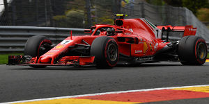 Foto zur News: Formel 1 Belgien 2018: &quot;Spa-zialist&quot; Räikkönen fährt