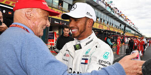 Foto zur News: Lewis Hamilton: Ohne Niki Lauda wäre ich nur einmal