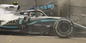 Foto zur News: Formel 1 Singapur 2019: Valtteri Bottas crasht beim Auftakt!