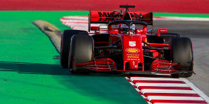 Foto zur News: F1-Test Barcelona: Vettel bei SF1000-Debüt schneller als