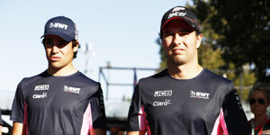 Foto zur News: Racing Point hält an Fahrerpaarung Perez/Stroll fest
