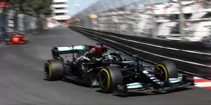 Foto zur News: Überrascht von Ferrari: Mercedes am Donnerstag in Monaco auf