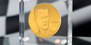 Foto zur News: Auktion von Schumacher-Goldmünze bringt mehr als 100.000
