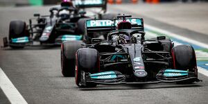 Foto zur News: Mercedes: &quot;Werden das Rennen nur schwer gewinnen können&quot;