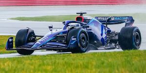 Foto zur News: Formel-1-Liveticker: Shakedown des Williams FW44 in