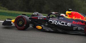 Foto zur News: F1-Training Belgien: Leclerc resigniert bei Verstappens