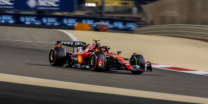 Foto zur News: Sainz und Vasseur einig: Ferraris Reifenverschleiß ist zu