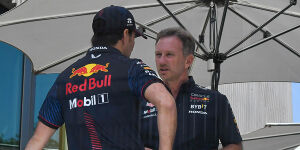 Foto zur News: Christian Horner: Sergio Perez braucht einfach ein