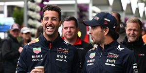 Foto zur News: Daniel Ricciardo bei AlphaTauri: Muss Perez jetzt um sein