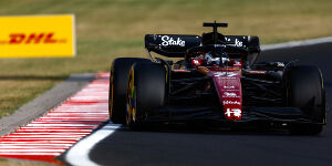 Foto zur News: Longrun-Analyse Ungarn: Alfa Romeo vor Max Verstappen an der